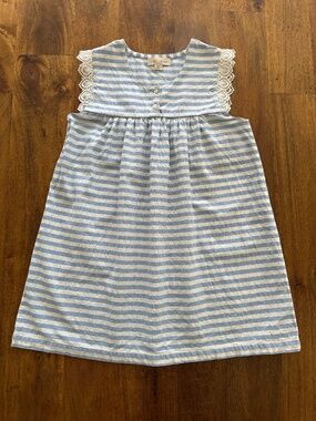 La Petite Collection Organic Striped Dress
